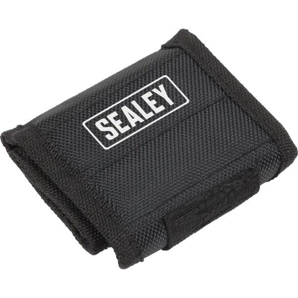 Image of Sealey Magnetic Wristband Black One Size Pack of 1