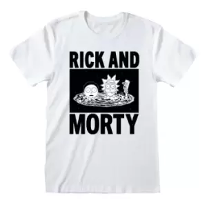 Image of Rick And Morty - Black And White Medium