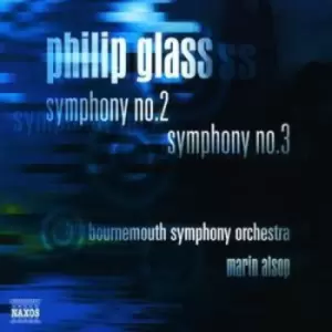 Image of Symphony No 2 Symphony No 3 Alsop Bournemouth So by Philip Glass CD Album