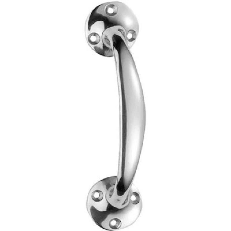 Image of Loops Victorian Bow Shaped Pull Handle 152mm Length 32mm Proj Polished Chrome Multi unisex