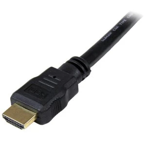 Image of Startech Highspeed HDMI Cable with Ethernet, Male to Male, 4K Ultra HD x 2k HDMI, 1 Metre