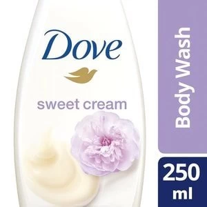 Image of Dove Sweet Cream and Peony Body Wash 250ml