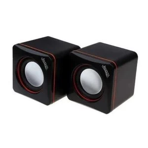 Image of Jedel 2.0 Mini Stereo Speakers 3W x2 Black