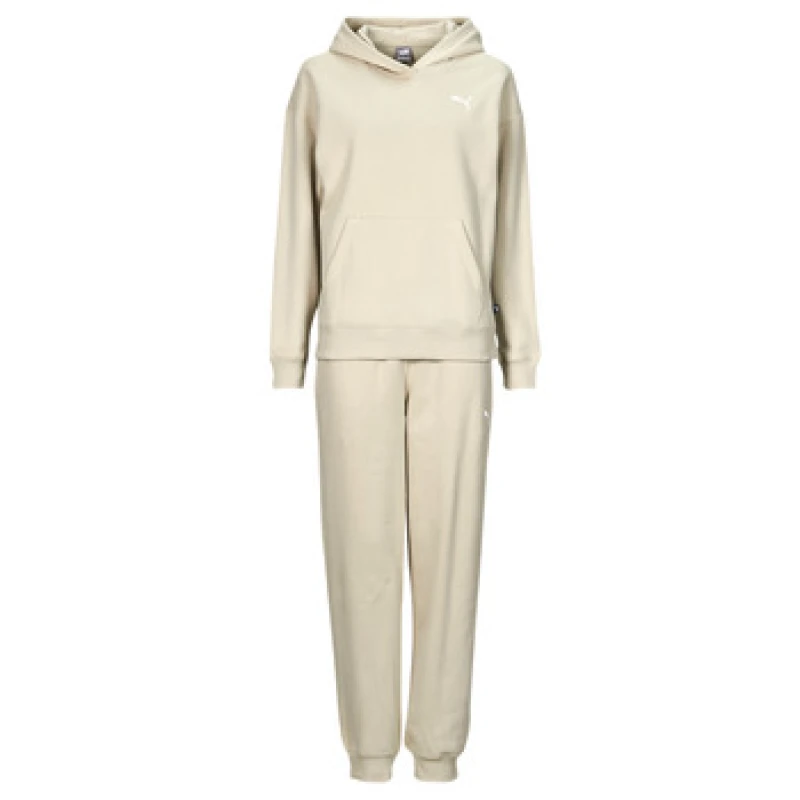 Image of Puma LOUNGWEAR SUIT FL womens in Beige