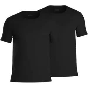 Image of Boss TShirtRN 2P Comfort 10243514 0 - Black