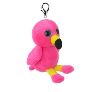 Image of Orbys Flamingo 8cm Plush Keyring
