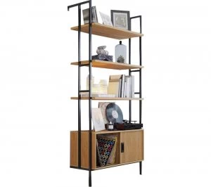 Image of TEKNIK Hythe 5426436 Wall-Mounted Bookcase - Serene Walnut