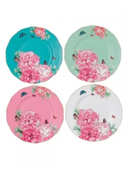 Image of Royal Albert Miranda kerr frndship tea plates 20cm x4