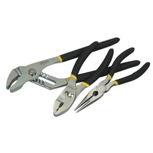 Image of Stanley 3 Piece Plier Set