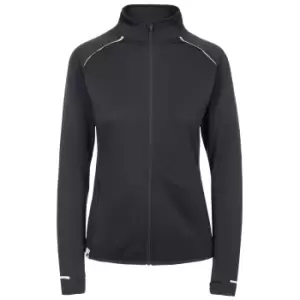 Image of Trespass Womens/Ladies Evie Active Top (L) (Black)