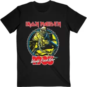 Image of Iron Maiden - World Piece Tour '83 V.2. Unisex X-Large T-Shirt - Black
