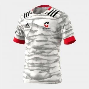 Image of adidas Crusaders Alternate Rugby Shirt 2021 - White / Red