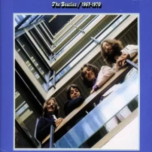Image of The Beatles 1967-1970 [The Blue Album] 1993 UK 2-CD album set CDPCSP718