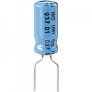 Image of Vishay 2222 037 36471 Electrolytic capacitor Radial lead 5mm 470 25 Vdc 20 x H 10 mm x 12mm