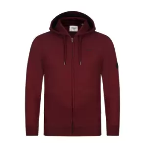 Image of Firetrap Brunel Full Zip Hoodie Mens - Red
