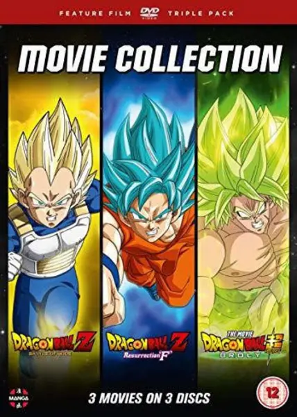 Image of Dragon Ball Movie Trilogy (Battle Of Gods, Resurrection F & Broly) DVD