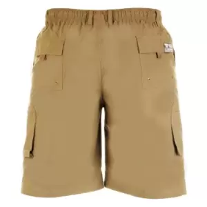 Image of Duke Mens Nick-D555 Shaped Leg Cargo Shorts (4XL) (Sand)