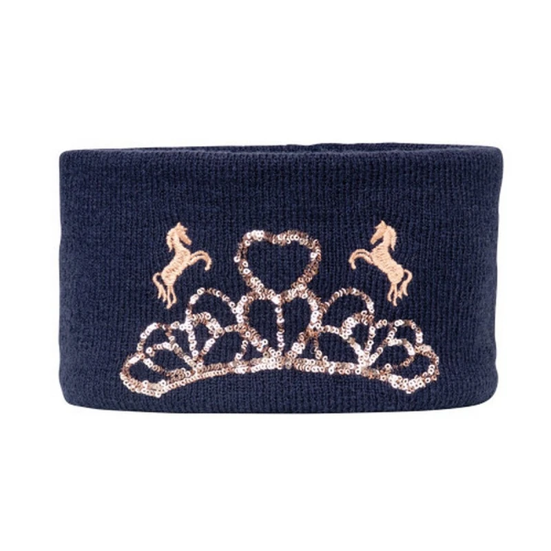 Image of Little Rider The Princess & The Pony Snood in Mid Navy Mid Navy Unisex One Size