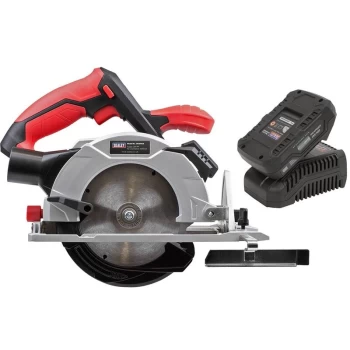 Image of Sealey - CP20VCSKIT1 Circular Saw Kit 20V 150mm 2Ah