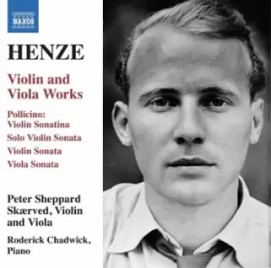 Image of Henze Violin and Viola Works by Hans Werner Henze CD Album