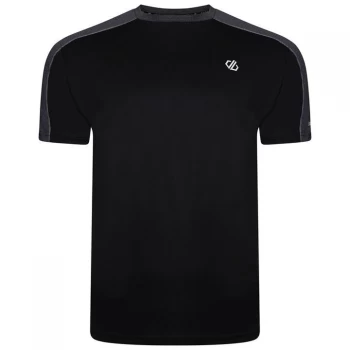 Image of Dare2B Discernible T-Shirt - Black/Ebony