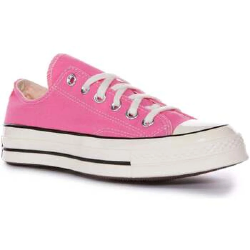 Image of Converse A08138C Chuck 70 Low Vintage womens Trainers in Pink
