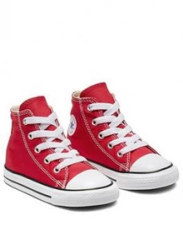 Image of Converse Chuck Taylor All Star Infant Trainer - Red/White, Size 9