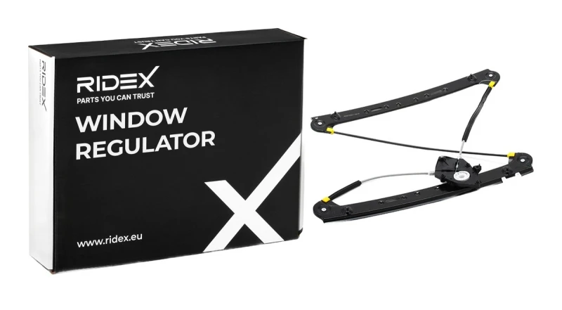 Image of RIDEX 1561W0276 Window regulator Left, Operating Mode: Electric, without electric motor Window Winder (1561)