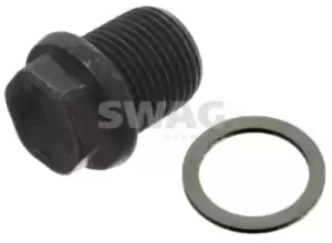 Image of SWAG Drain Plug 55 94 7739 Oil Drain Plug,Oil Drain Plug, oil pan FORD,VOLVO,Focus II Schragheck (DA_, HCP, DP),MONDEO IV Turnier (BA7),S-MAX (WA6)