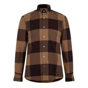 Image of Boss Check Shirt - Red
