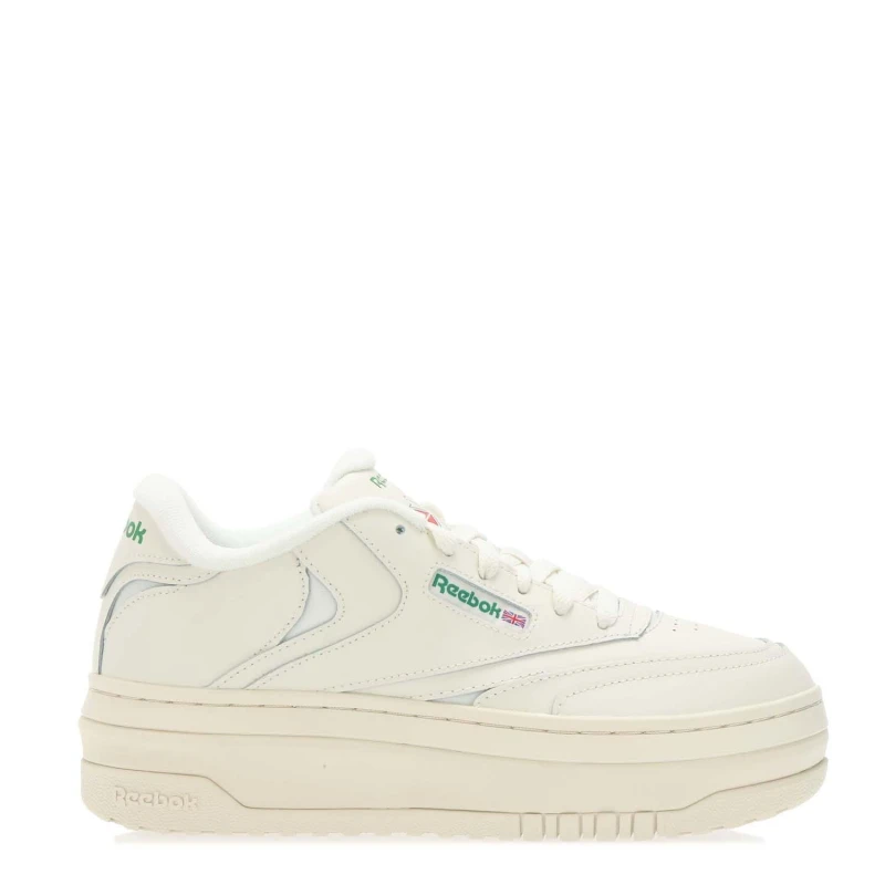Image of Reebok Club C Extra Shoes Womens - White White 7
