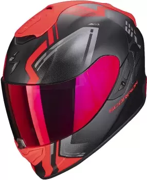 Image of Scorpion EXO 1400 Air Corsa Helmet, black-red, Size S, black-red, Size S