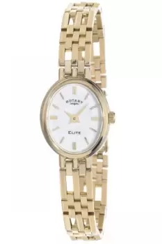 Image of Ladies Rotary 9ct Gold Watch LB10090/02