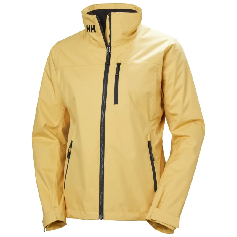 Image of Helly Hansen Womens waterproof jacket Helly Hansen Crew 2 Jaune Female M