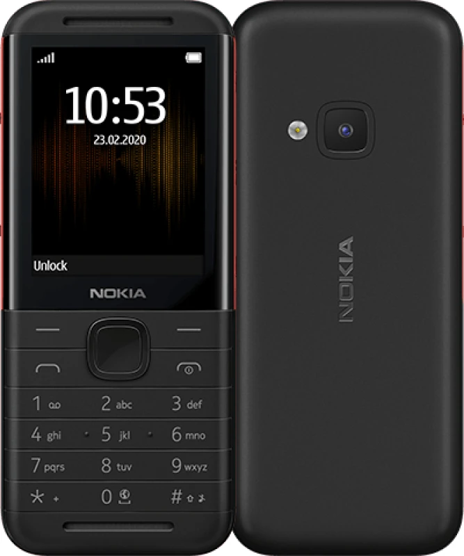 Image of Nokia 5310 6.1cm (2.4") 88.2g Black. Red