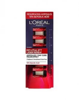 Image of LOreal Paris LOreal Paris Revitalift Laser Ampoules 10% Glycolic Acid (7X1Ml)