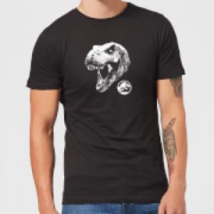 Image of Jurassic Park T Rex Mens T-Shirt - Black - M