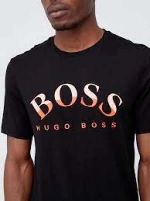 Image of Hugo Boss Athleisure Logo 6 T-Shirt Black Size L Men