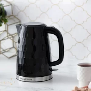 Image of Russell Hobbs Honeycomb Kettle Black Black