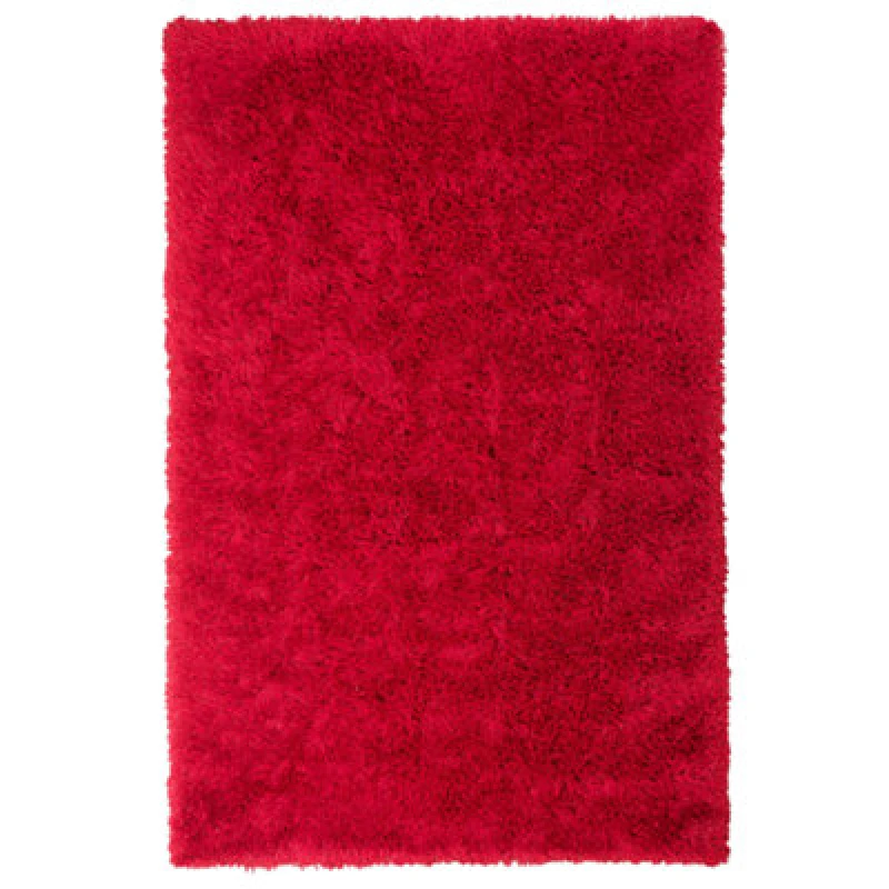 Image of Beliani Shaggygy Rug Cide Red 200 X 300 Cm