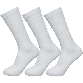 Image of Exceptio - Multi Sport Crew Socks Junior (3 Pairs) - J12-4 - White