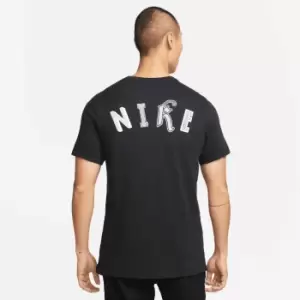 Image of Nike Nbb Dri-Fit Seasonal Ex1 T-Shirt, Black, Male, T-Shirts, FD0046-010