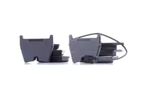 Image of ZIMMERMANN Brake pad set incl. wear warning contact 22491.165.2 Brake pads,Brake pad set, disc brake AUDI,A3 Sportback (8VA, 8VF),Q3 (8UB, 8UG)