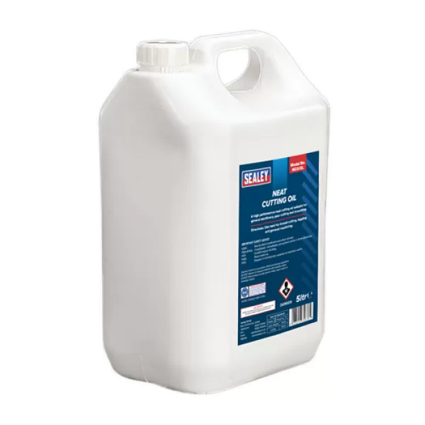 Image of Genuine SEALEY NCO/5L Neat Cutting Oil 5ltr