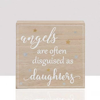 Image of Thoughts of You Mantel Plaque - Angels Are Often