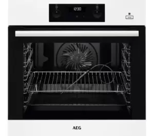Image of AEG SteamBake BES356010W Electric Steam Oven - White
