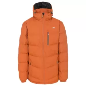 Image of Trespass Mens Blustery Padded Jacket (S) (Burnt Orange)