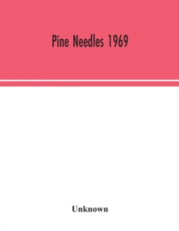 Image of Pine Needles 1969 Paperback / softback