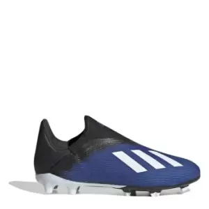 Image of adidas X 19.3 Laceless Junior FG Football Boots - Blue