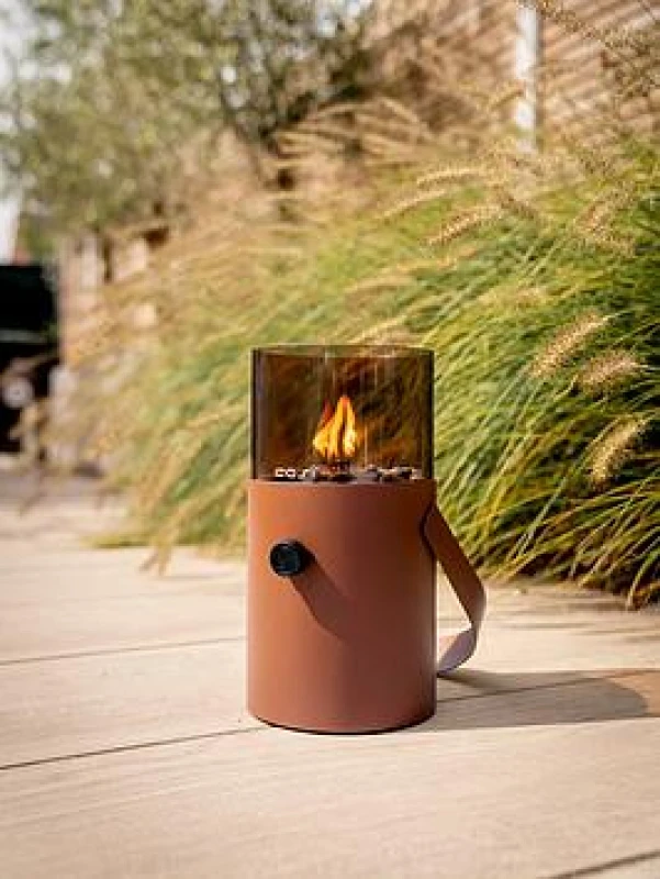 Image of Pacific Lifestyle Cosiscoop Mocha Brown / Smoked Fire Lantern, Brown 18-505-MB-SM